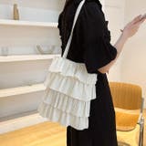 トートバッグ まるでスカートのような 大人可愛いフリル | TOKOHANA | 詳細画像8