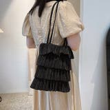 トートバッグ まるでスカートのような 大人可愛いフリル | TOKOHANA | 詳細画像11