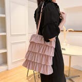 トートバッグ まるでスカートのような 大人可愛いフリル | TOKOHANA | 詳細画像14