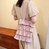 トートバッグ まるでスカートのような 大人可愛いフリル | TOKOHANA | 詳細画像15