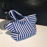 トートバッグ ストライプ レディース | TOKOHANA | 詳細画像6