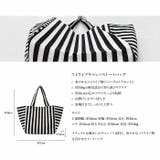 ストライプ キャンバストートバッグ レディース |  TOKOHANA | 詳細画像18 