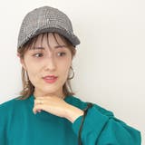 チェック柄ベーシックデザインキャップ レディース 帽子 |  TOKOHANA | 詳細画像5 