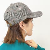 チェック柄ベーシックデザインキャップ レディース 帽子 |  TOKOHANA | 詳細画像7 