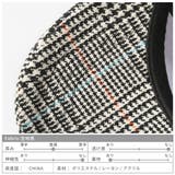 チェック柄ベーシックデザインキャップ レディース 帽子 |  TOKOHANA | 詳細画像12 