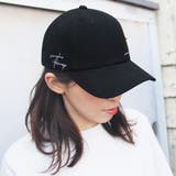 リングピン付き刺繍ロゴデザインキャップ レディース 帽子 |  TOKOHANA | 詳細画像6 