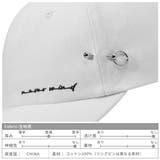 リングピン付き刺繍ロゴデザインキャップ レディース 帽子 |  TOKOHANA | 詳細画像17 