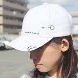 リングピン付き刺繍ロゴデザインキャップ レディース 帽子 |  TOKOHANA | 詳細画像11 
