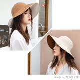 リバーシブルつば広ハット帽 帽子 ハット帽 | TOKOHANA | 詳細画像7