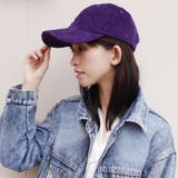 Purple | コーデュロイシンプルキャップ レディース 帽子 |  TOKOHANA