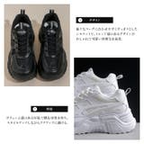厚底スニーカー 軽量レディース秋冬春夏秋服新作韓国ファッション 黒 | TOKOHANA | 詳細画像6