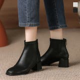 ショートブーツ レディース韓国ファッション ローヒール |  TOKOHANA | 詳細画像1 