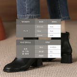 ショートブーツ レディース韓国ファッション ローヒール |  TOKOHANA | 詳細画像15 