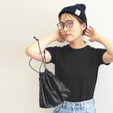 Black | 英文字タグ付きリブ編みニット帽 レディース 帽子 |  TOKOHANA