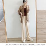 とろみ生地ルーズパンツ レディース 春夏 | TOKOHANA | 詳細画像8