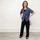 フロントタックワイドパンツ オールシーズン ボトムス |  TOKOHANA | 詳細画像11 