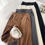 コーデュロイ 裏起毛 ロングパンツ暖かい | TOKOHANA | 詳細画像13