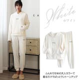 ルームウェア レディース 上下セットもこもこふわふわ裏起毛秋冬新作 |  TOKOHANA | 詳細画像13 