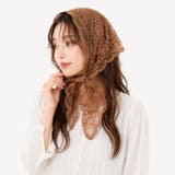 レースバブーシュカ 三角レースヘッドスカーフ トライアングルスカーフ | TOKOHANA | 詳細画像8