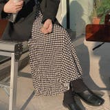 ロングスカート チェック柄 フレア | TOKOHANA | 詳細画像8