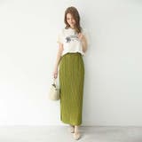 ロングスカート夏服韓国ファション アコーディオンプリーツ ナロースカート | TOKOHANA | 詳細画像12
