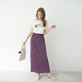 ロングスカート夏服韓国ファション アコーディオンプリーツ ナロースカート | TOKOHANA | 詳細画像15