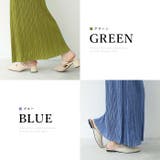 ロングスカート夏服韓国ファション アコーディオンプリーツ ナロースカート | TOKOHANA | 詳細画像30