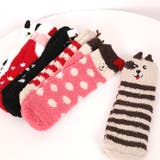 アニマルソックス キャラクター厚手もこもこ 毛足長い |  TOKOHANA | 詳細画像8 