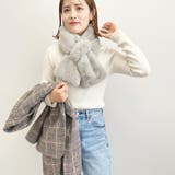 ふわふわファーティペット レディース ティペット | TOKOHANA | 詳細画像7