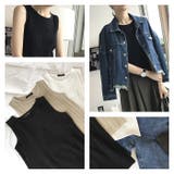 サマーニット 夏服 ソーリブタンクトップ |  TOKOHANA | 詳細画像17 