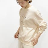 ロゴプリントルーズスウェット レディース 秋冬春 |  TOKOHANA | 詳細画像4 