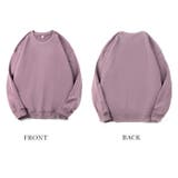 トレーナー スウェット綿100％薄手薄いオバーサイズ |  TOKOHANA | 詳細画像21 