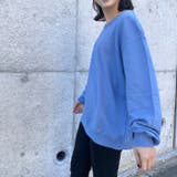 トレーナー スウェット綿100％薄手薄いオバーサイズ |  TOKOHANA | 詳細画像5 