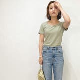 ラウンド襟デザイン半袖無地Tシャツ 春夏 トップス | TOKOHANA | 詳細画像29