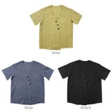 斜め掛けボタンデザインシャツ 春夏 トップス | TOKOHANA | 詳細画像30