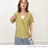 斜め掛けボタンデザインシャツ 春夏 トップス | TOKOHANA | 詳細画像3