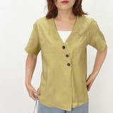 斜め掛けボタンデザインシャツ 春夏 トップス | TOKOHANA | 詳細画像7