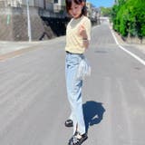 細ボーダー柄薄手サマーニットソー 夏 トップス |  TOKOHANA | 詳細画像11 