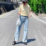 細ボーダー柄薄手サマーニットソー 夏 トップス |  TOKOHANA | 詳細画像12 