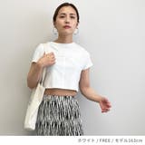フロントデザインショート丈カットソー 夏 シャツ | TOKOHANA | 詳細画像10