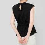 ブラウス シアーシャツ レディース夏服オフィスカジュアルストライプ柄 | TOKOHANA | 詳細画像4