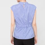 ブラウス シアーシャツ レディース夏服オフィスカジュアルストライプ柄 | TOKOHANA | 詳細画像7