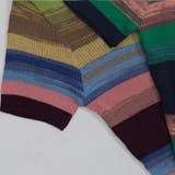 サマーニットレディースマルチボーダー韓国ファッション韓流夏服カジュアルオフィスカ… | TOKOHANA | 詳細画像16