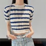 カットソー 半袖サマーニット Tシャツ |  TOKOHANA | 詳細画像2 