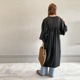 バンドカラー2wayロングシャツワンピース トップス ワンピース |  TOKOHANA | 詳細画像15 
