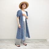 パフスリーブ小花柄2wayVネックワンピース 夏 ワンピース | TOKOHANA | 詳細画像5
