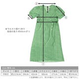 パフスリーブ小花柄2wayVネックワンピース 夏 ワンピース | TOKOHANA | 詳細画像27