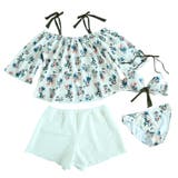 フラワー | 水着 4点セット 体型カバー |  TOKOHANA