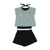 スカイブルー | 体型カバー ママ 水着 |  TOKOHANA