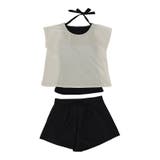 ホワイト | 体型カバー ママ 水着 |  TOKOHANA